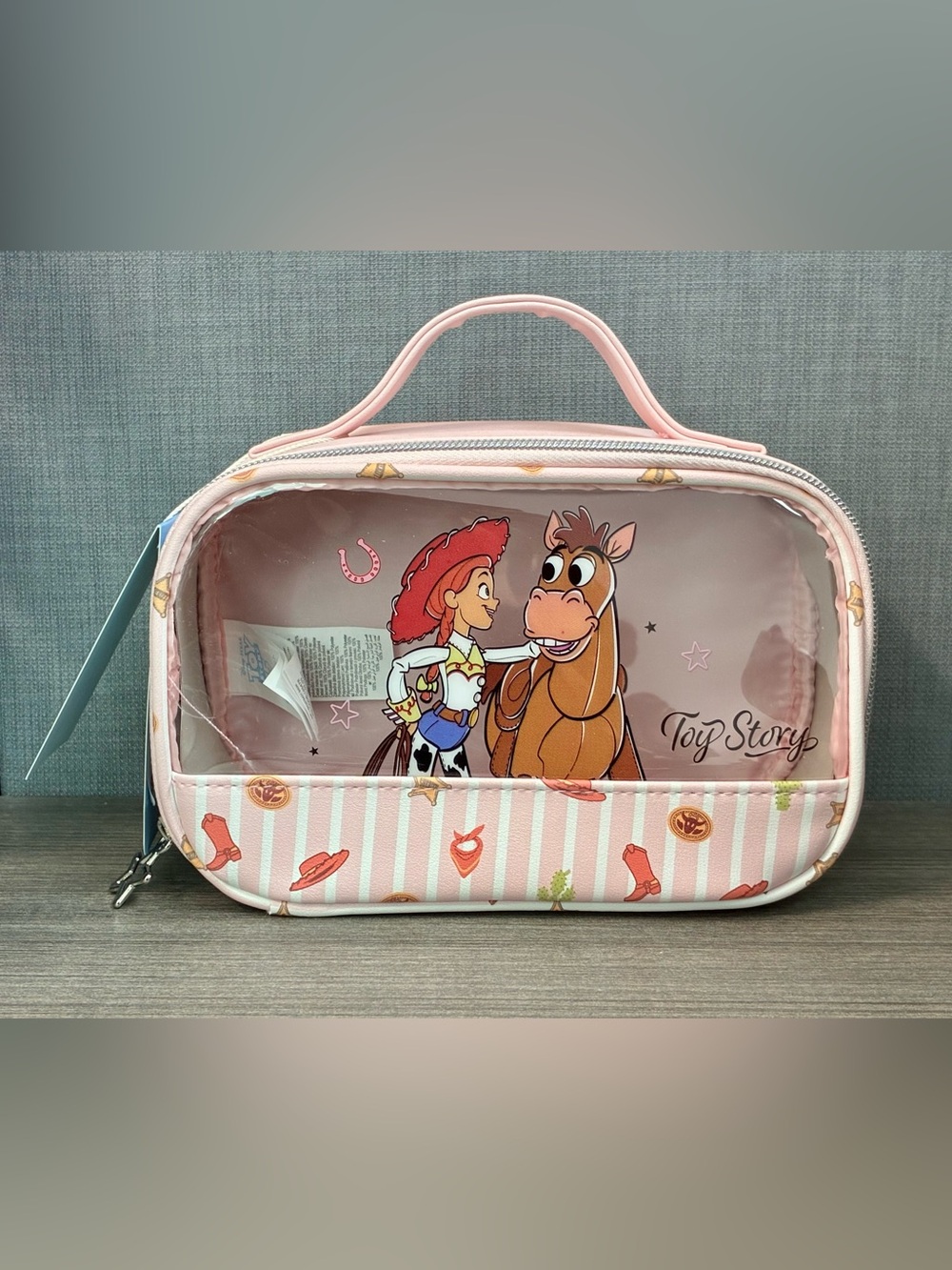 Disneys Pixar Toy Story Pink Travel Bag